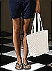 Bridesmaids' Matte Satin Quilted Gift Tote