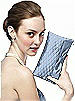 Quilted Clutch in Matte Satin