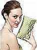 Quilted Clutch in Matte Satin