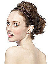 Double Headband in Matte Satin