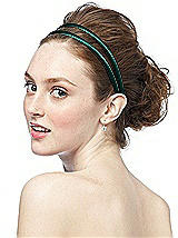 Stretch Charmeuse Double Head Band
