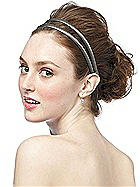 Stretch Charmeuse Double Head Band