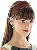 Iridescent Taffeta Stretch Headband