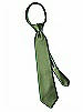 Boy's 14" Duchess Satin Zip Neck Tie