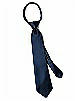Boy's 14" Duchess Satin Zip Neck Tie
