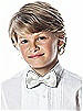 Boy's Clip Bow Tie in Duchess Satin