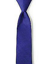 Boy's Zip Neck Tie in Peau de Soie