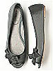 Peep Toe Satin Ballet Flats