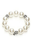 Pearl and Rhinestone Bracelet