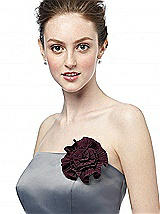 Fortuny Pleated Nu-Georgette Flower
