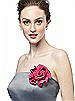 Fortuny Pleated Nu-Georgette Flower