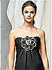 Faille and Crinkle Chiffon Flower