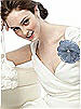 Tulle Flower with Rhinestone Detail
