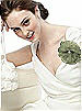 Tulle Flower with Rhinestone Detail