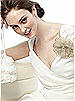 Tulle Flower with Rhinestone Detail