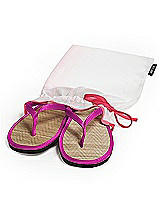 Wedding Flip Flops in Bridesmaid Colors