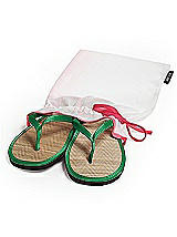 Wedding Flip Flops in Bridesmaid Colors