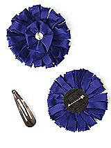 Peau de Soie Confetti Flower with Rhinestone Detail