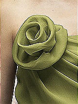 Large Crinkle Chiffon Flower