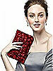 Peau De Soie Ruffle Clutch