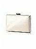 Matte Satin Pill Box Clutch