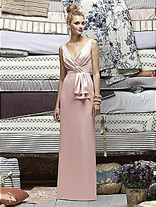RENAISSANCE DRESS-V NECK-FL