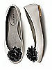 Crinkle Chiffon Flower Shoe Clip