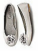 Crinkle Chiffon Flower Shoe Clip
