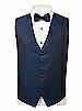 Bow-tie & Hourglass Pattern Tuxedo Vest
