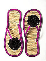 Glimmer Flower Trimmed Bridesmaid Flip Flop