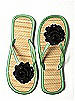 Glimmer Flower Trimmed Bridesmaid Flip Flop