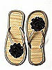 Glimmer Flower Trimmed Bridesmaid Flip Flop