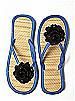 Glimmer Flower Trimmed Bridesmaid Flip Flop