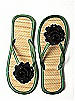 Glimmer Flower Trimmed Bridesmaid Flip Flop