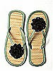 Glimmer Flower Trimmed Bridesmaid Flip Flop