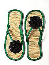 Glimmer Flower Trimmed Bridesmaid Flip Flop