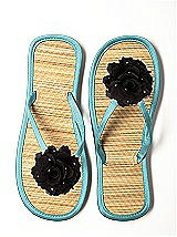Glimmer Flower Trimmed Bridesmaid Flip Flop