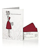 PANTONE WEDDING&trade; Will You Be My Bridesmaid Card