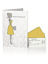 PANTONE WEDDING&trade; Will You Be My Bridesmaid Card