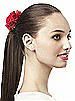 Crinkle Chiffon Flower Hair Tie