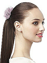 Crinkle Chiffon Flower Hair Tie