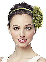 Crinkle Chiffon Round Flower