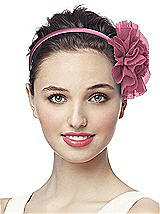 Crinkle Chiffon Round Flower