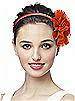 Crinkle Chiffon Round Flower