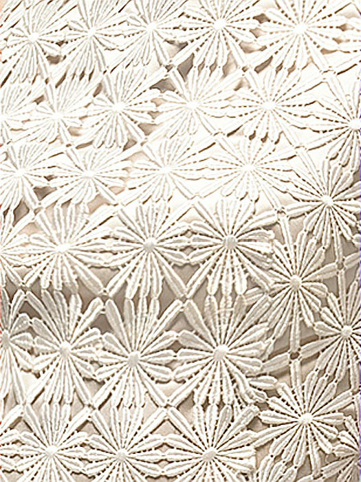 daisy lace fabric 