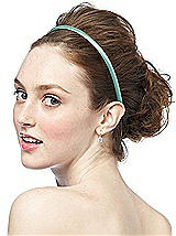 Peau de Soie Covered Headband