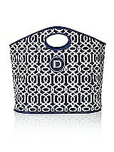 Bella Navy Lattice Tote